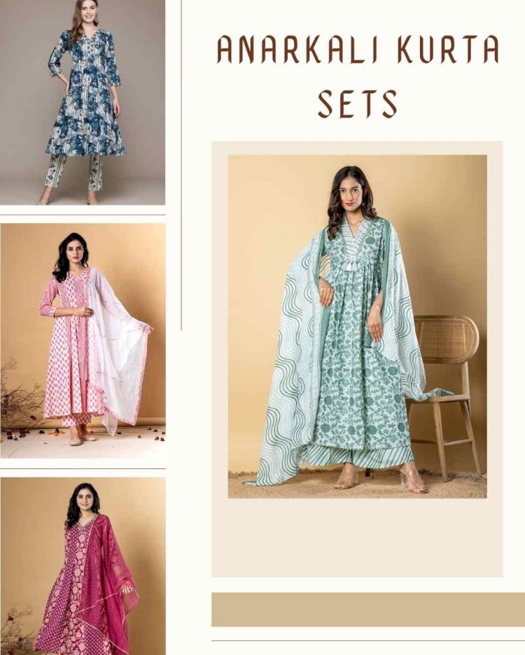 Exclusive Anarkali Kurta Sets to Elevate Your Ethnic Fashion Game